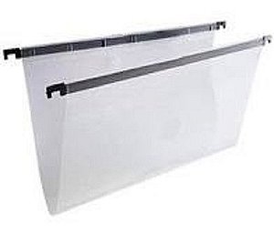 Pasta Suspensa Plástica Transparente Pacote 6 Unidades Dac