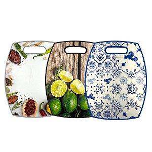 Tábua Plástica Para Cortes Oval Eco 24166