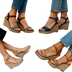 SANDALIA VERANO FEMININA ADULTO LR D05
