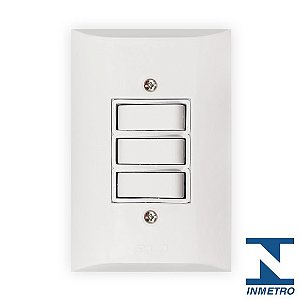Conjunto Com 3  Interruptores Simples - 1420031
