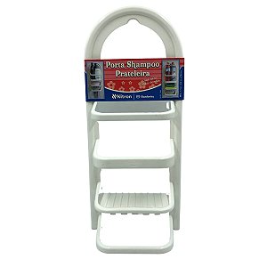 PORTA SHAMPOO PRATELEIRA NITRONPLAST BRANCO 39,7CM 079/B