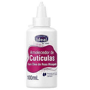Amolecedor Cutículas Rosa Mosqueta Ideal 100ml