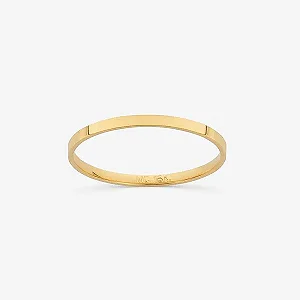 Aliança Em Ouro Amarelo 18k - 1, 5mm