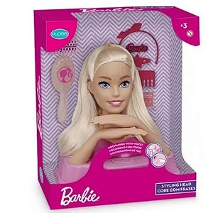 BARBIE STYLING HEAD FRASES PUPEE 1291