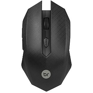 MOUSE SEM FIO USB PRATA - BRIGHT