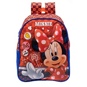 Mochila De Costas G Infantil Escolar Minne Mouse Disney
