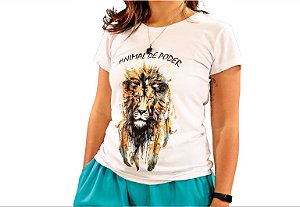 Baby Look Espírito Animal  - Leão