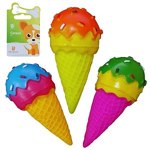 Mordedor Pet PVC Sorvete (cores sortidas)