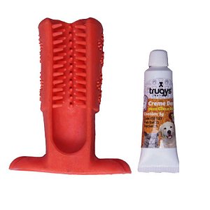 Escova Dental Truqys M - Laranja