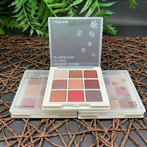 PALETA DE SOMBRAS NATURAL COLORS - COR C - LUA E NEVE
