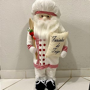BONECO PAPAI NOEL COZINHEIRO