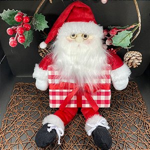 BONECO PAPAI NOEL PRESENTE