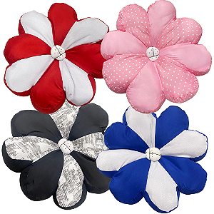 ALMOFADA DE FLOR DECORATIVA 45X45CM