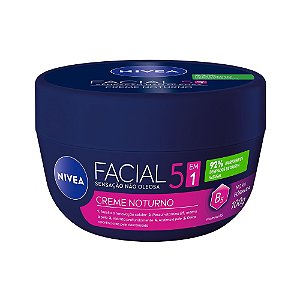NIVEA CREME FACIAL HIDARTANTE NOTURNO 5 EM 1 100G