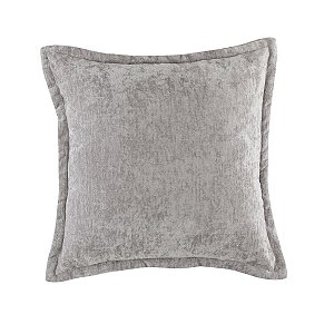 CAPA DE ALMOFADA FELPUDA STACY 45X45CM CINZA JOLITEX