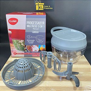 PROCESSADOR 480 ML 3 EM 1 PLASTICO E ACO INOX