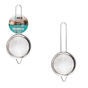 COZINHA PENEIRA DE ACO INOX - 8 CM DE DIAMETRO - NIX