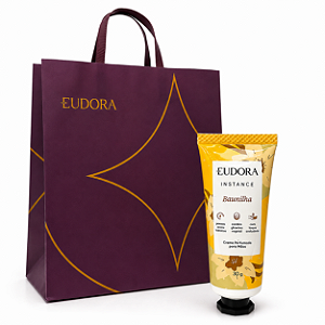 Creme de Mão Instance Baunilha + Sacola - 30ML - Eudora
