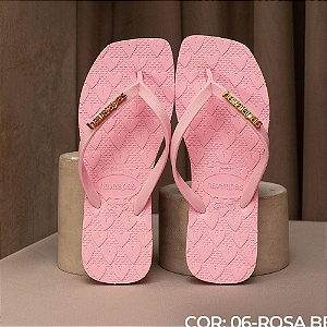 Kit 12 Pares Chinelo Feminino Havaianas Love Sandalia de dedo Atacado