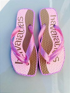 Kit 12 Pares Chinelo Feminino Havaianas Shine Sandalia de dedo Atacado