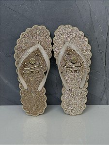 Kit 12 Pares Chinelo Feminino Havaianas Farm Onda Sandalia de dedo Atacado