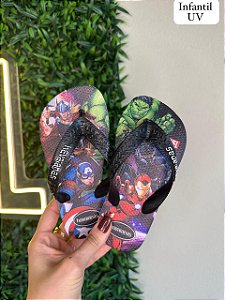 Kit 12 Pares Chinelo Infantil Havaianas Menino Sandalia de dedo Kids Atacado