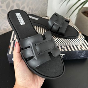 Kit 12 Pares Sandalia Feminina Capri Lisa Rasteirinha Slide Atacado