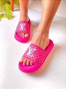 Sandalia Feminina Louis Vuitton Ultracomfort Rasteirinha Slide Varejo