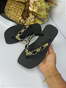 Kit 12 Pares Chinelo Feminino Havaianas Jade Sandalia de dedo Atacado
