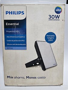 Refletor Projetor Prisma Led 30w Branco Frio 6500k Biv Philips