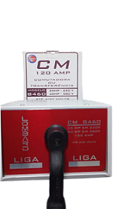 Chave Comutadora Trif 20a 25hp 220v 40a 380v CM8460 Lombard