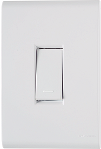 Interruptor Simples 10A 250v 4x2 Liz Branca Tramontina