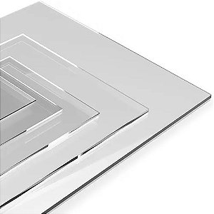 Chapa acrilico cristal 205x105