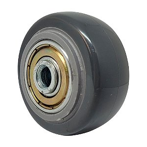 RODA PVC CINZA 1.5/8 POL 40KG P/ RODÍZIO