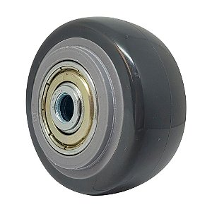 RODA PVC CINZA 2 POL 50KG P/ RODÍZIO