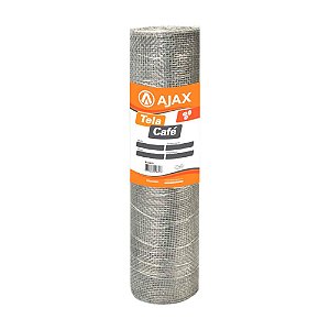 TELA CAFÉ ARAME GALVANIZADO BWG 22 CIRANDA 0,80X12,5M