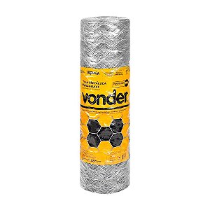 TELA MANGUEIRÃO HEXAGONAL VONDER 0,80X50M BWG 16