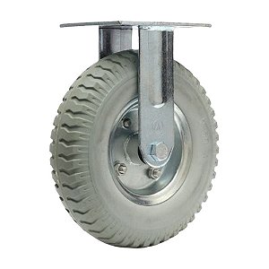 RODIZIO FIXO 8X2 RODA MACIÇA PU 250X4