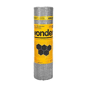 TELA VIVEIRO PÁSSAROS VONDER 1,20X50M BWG 26