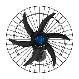 VENTILADOR DE PAREDE OSCILANTE VENTISOL 127V~/220V~ PRETO