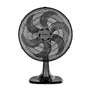 VENTILADOR DE MESA TURBO 127V~ PRETO PREMIUM 06 PÁS VENTISOL