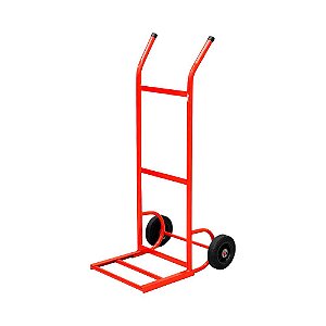 CARRINHO PARA CARGA C/ RODAS DE BORRACHA MACIÇA 120KG NOVE54