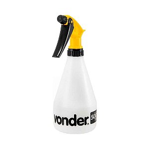 BORRIFADOR E PULVERIZADOR 500ML VONDER LIMPEZA HIGIENIZAÇÃO