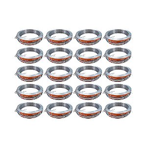 KIT 20 UN ARAME GALVANIZADO AJAX 14 BWG ROLO 1KG APROX. 36M