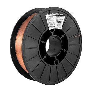 ARAME MIG/MAG 0,6MM CARRETEL PLÁSTICO 5KG VONDER