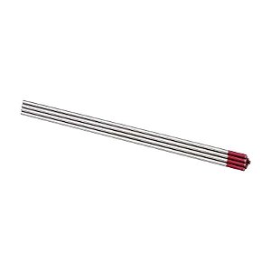 ELETRODO TUNGSTÊNIO C/ TÓRIO 2,4MM PONTA VERMELHA VONDER