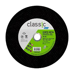 DISCO DE CORTE 254MM X 3,2MM X 15,90MM AR302 CLASSIC NORTON