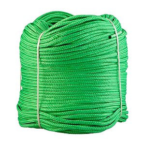 CORDA CAMINHONEIRO TRANÇADA 8MM X 228M VERDE VONDER