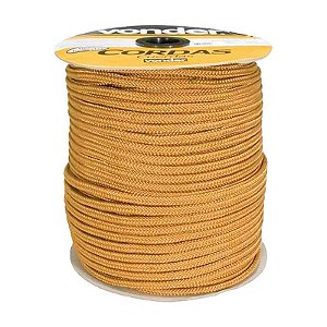 CORDA CAMINHONEIRO TRANÇADA 8MM X 228M OURO VONDER