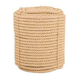CORDA DE SISAL TORCIDA 25MM X 220M 3 PERNAS VONDER